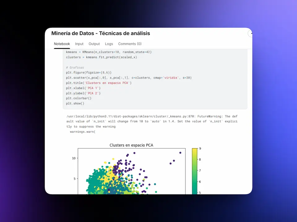 Screenshot del proyecto