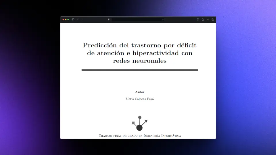Screenshot del proyecto